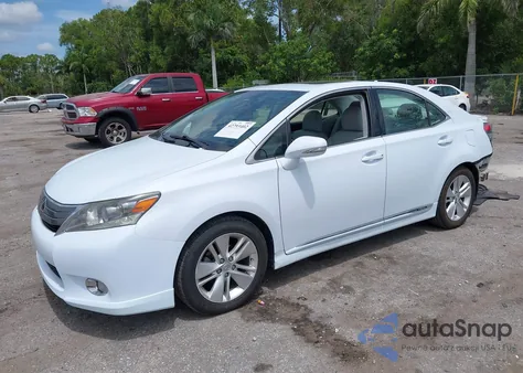 2010 Lexus Hs 250H from USA, damaged, VIN JTHBB1BA3A2033318